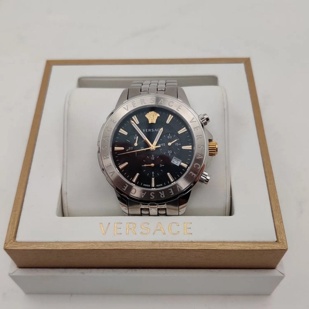 Versace - VEV601523 Quartz - Chrono Signature NIEUW! €499.99, Nieuw, Ophalen of Verzenden, V, V