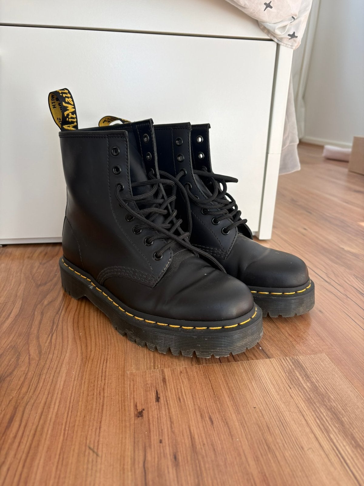 Dr Martens Bex 1460 Smooth maat 39, Verzenden, Zwart, Lage of Enkellaarzen, Zo goed als nieuw