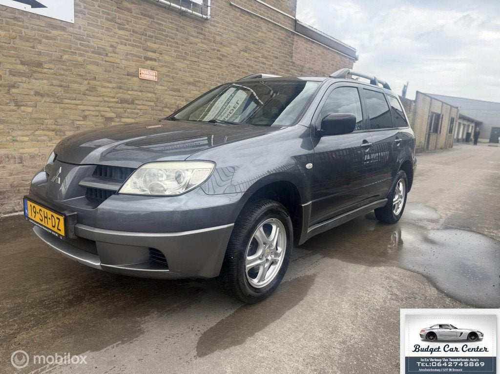 Mitsubishi Outlander 2.0 Invite, Auto's, Mitsubishi, Voorwielaandrijving, 136 pk, 4 cilinders, 1415 kg