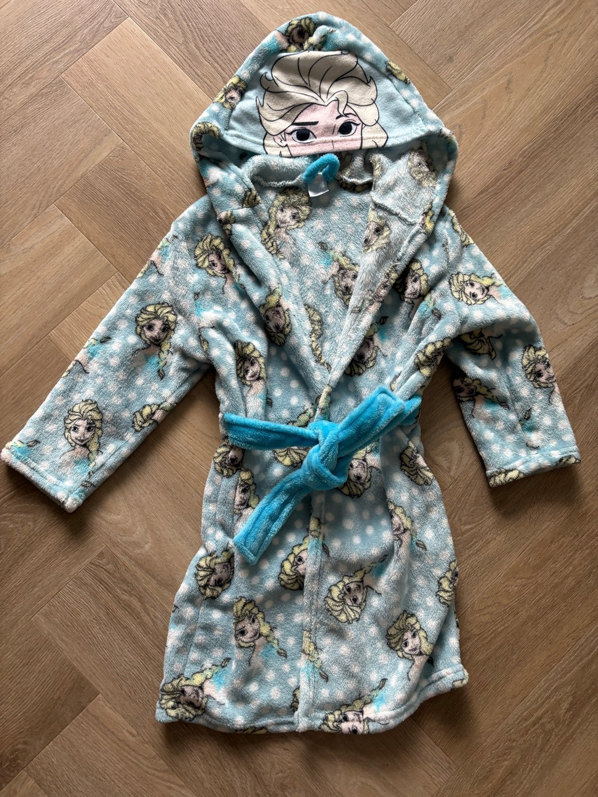 Frozen badjas Fleece maat 110/116, Ophalen of Verzenden, Gebruikt, Meisje, Nacht- of Onderkleding