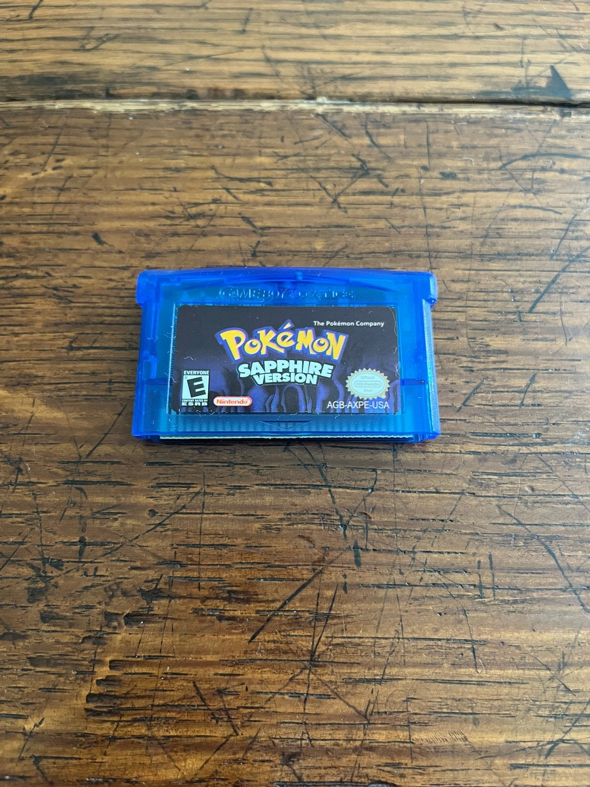 Pokémon Sapphire Version voor Game Boy Advance, Spelcomputers en Games, Gebruikt, 1 speler, Ophalen of Verzenden, Role Playing Game (Rpg)