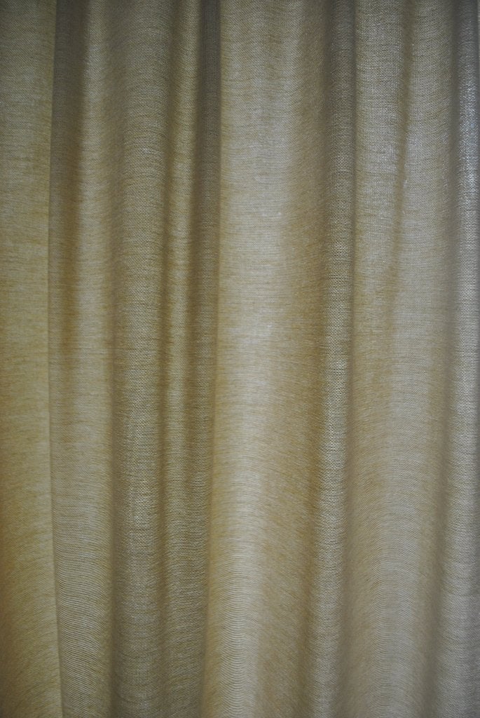 Gordijnen, 2 delen, natural Khaki, Overige materialen, Gebruikt, 123 cm, Beige