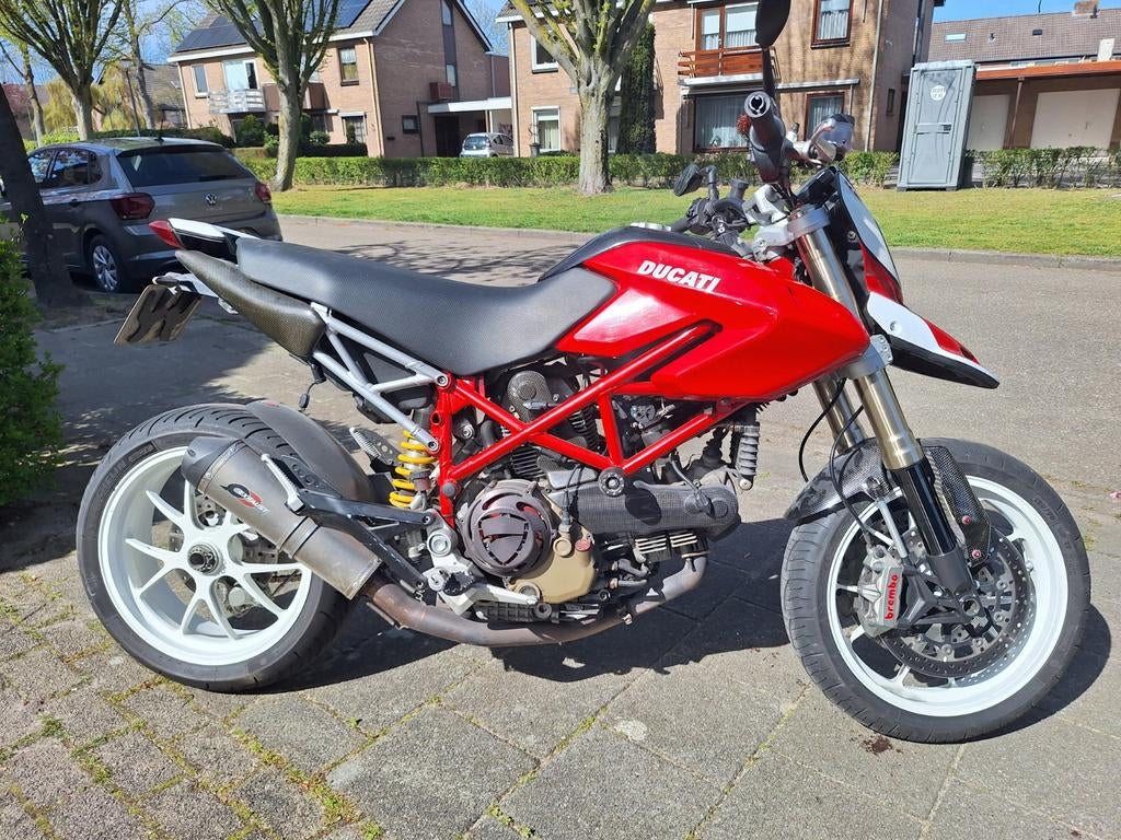 Ducati Hypermotard 1100S, Sportuitlaat, Motorrijbewijs A, Gebruikt, Particulier