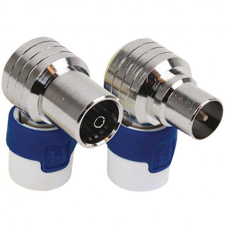 coax stekker voor coaxkabel hirschmann NIEUW per st. antene, Ophalen of Verzenden, Nieuw, Minder dan 2 meter, Coaxiale kabel