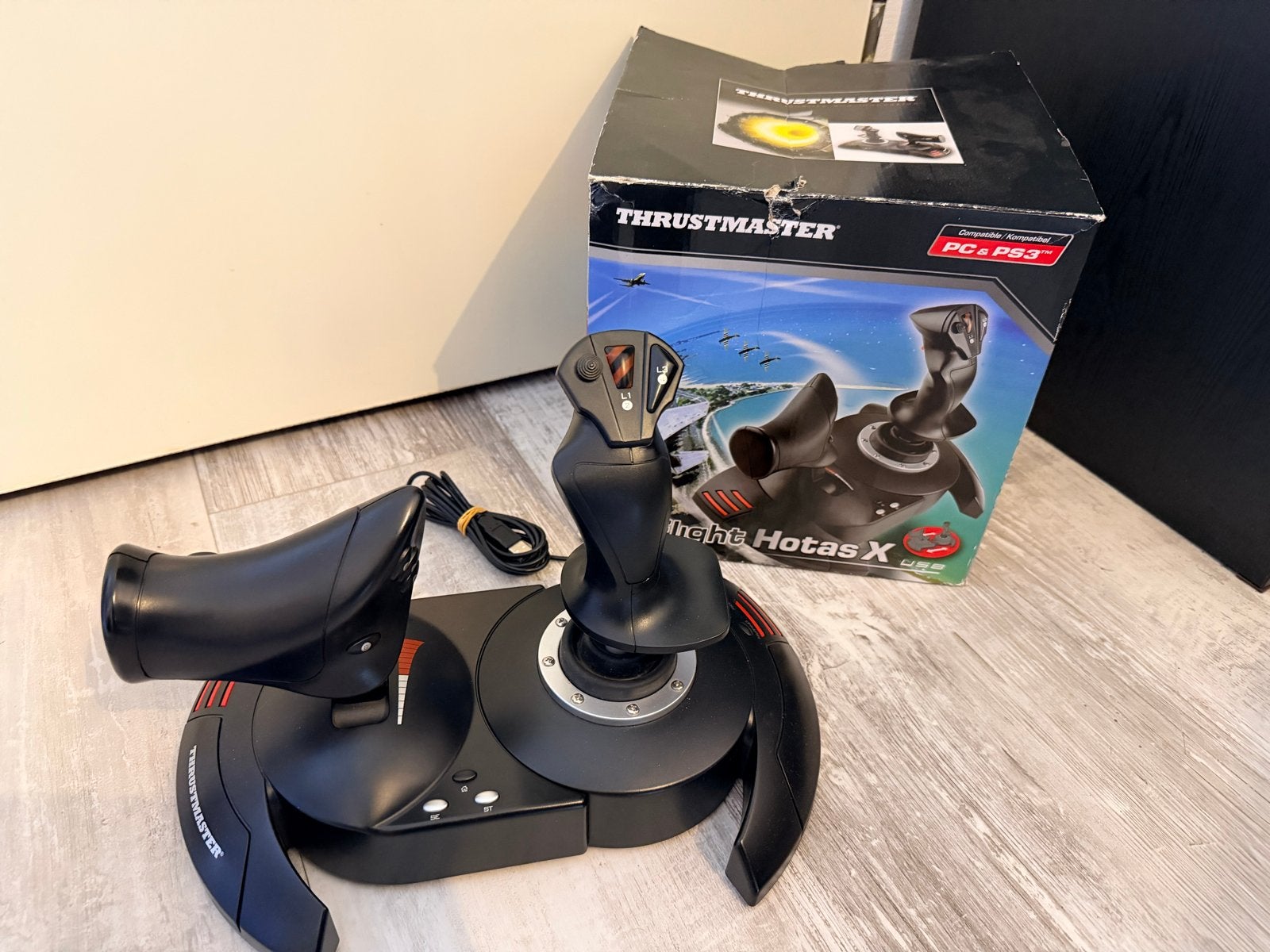 Thrustmaster T-Flight Hotas X Flightstick PS3 & PC, Ophalen, Gebruikt, Overige typen, PlayStation 3