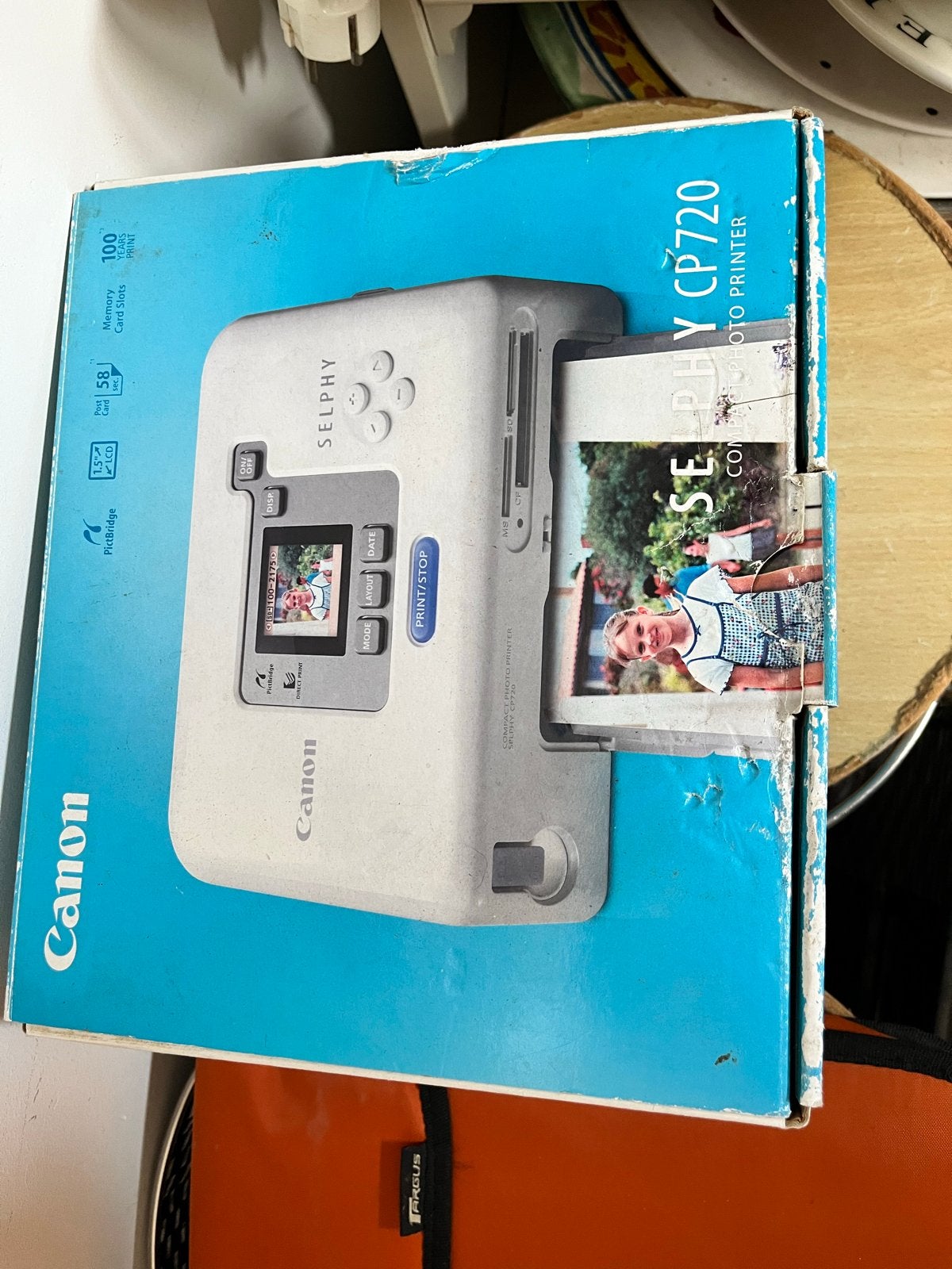 Canon Selphy CP720 Compacte Fotoprinter, Computers en Software, Printers, Fotoprinter, PictBridge, Kleur printen, Ophalen of Verzenden