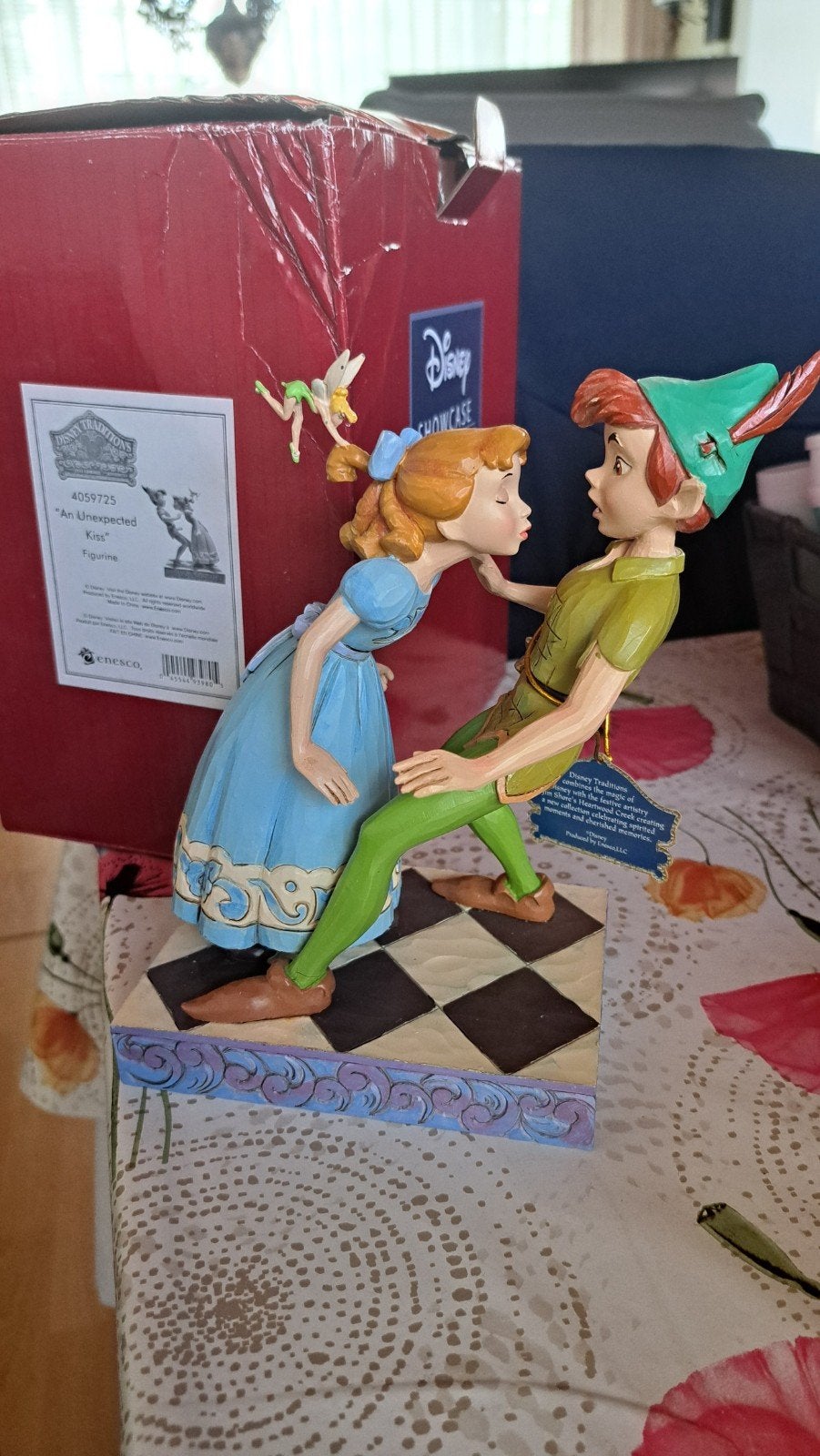 Disney Traditions Peter Pan & Wendy "An Unexpected Kiss", Ophalen, Zo goed als nieuw