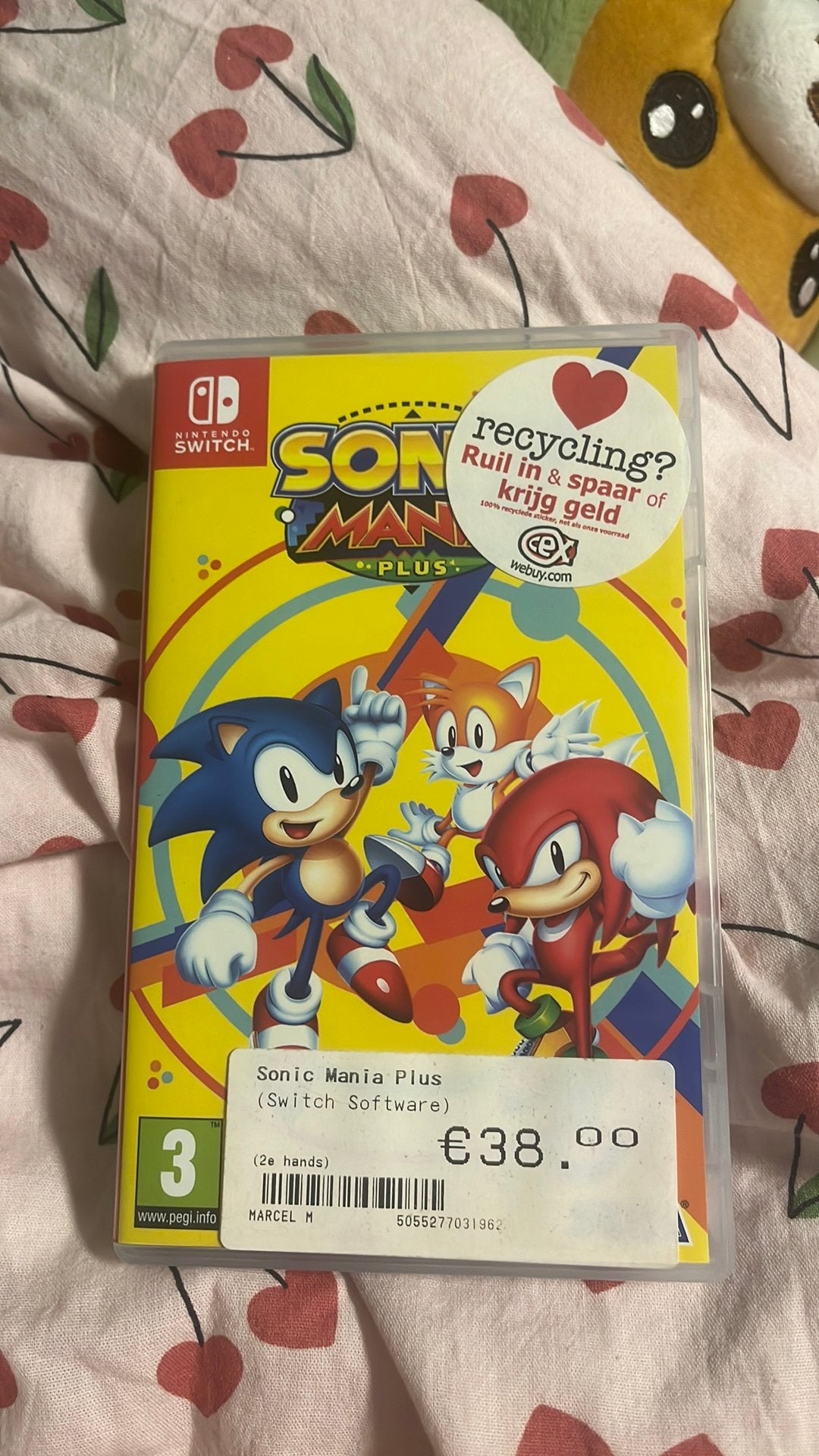 Sonic mania plus, Spelcomputers en Games, Games | Nintendo Switch, Avontuur en Actie, Ophalen of Verzenden, Zo goed als nieuw