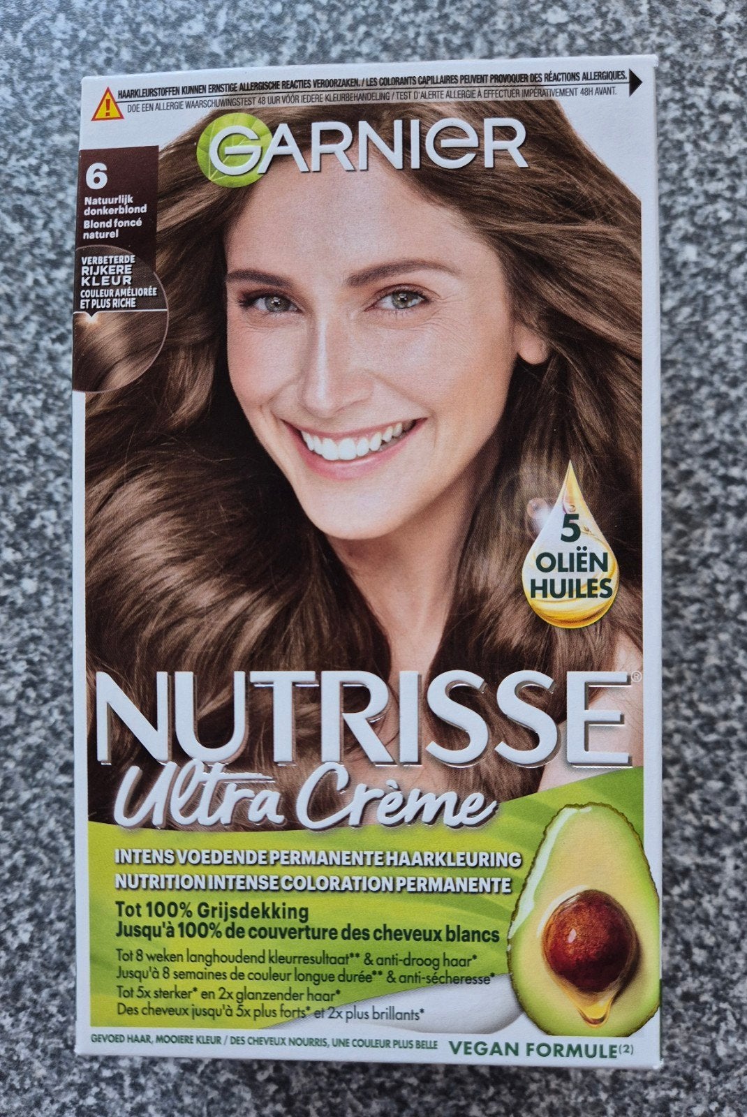 6x Nutrisse Garnier Haarverf nr. 6, Ophalen, Nieuw, Overige typen