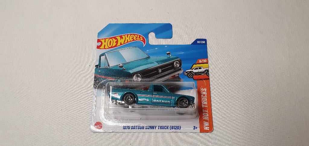 Hot Wheels 1975 Datsun sunny truck b120, Ophalen of Verzenden, Nieuw, Auto
