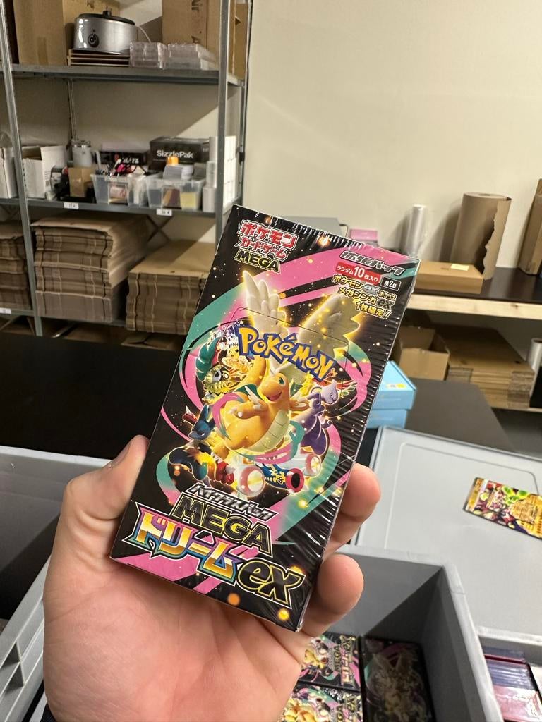 Pokémon Mega Dream Box Japanse Kaarten Nieuw, Hobby en Vrije tijd, Verzamelkaartspellen | Pokémon, Ophalen of Verzenden, Zo goed als nieuw