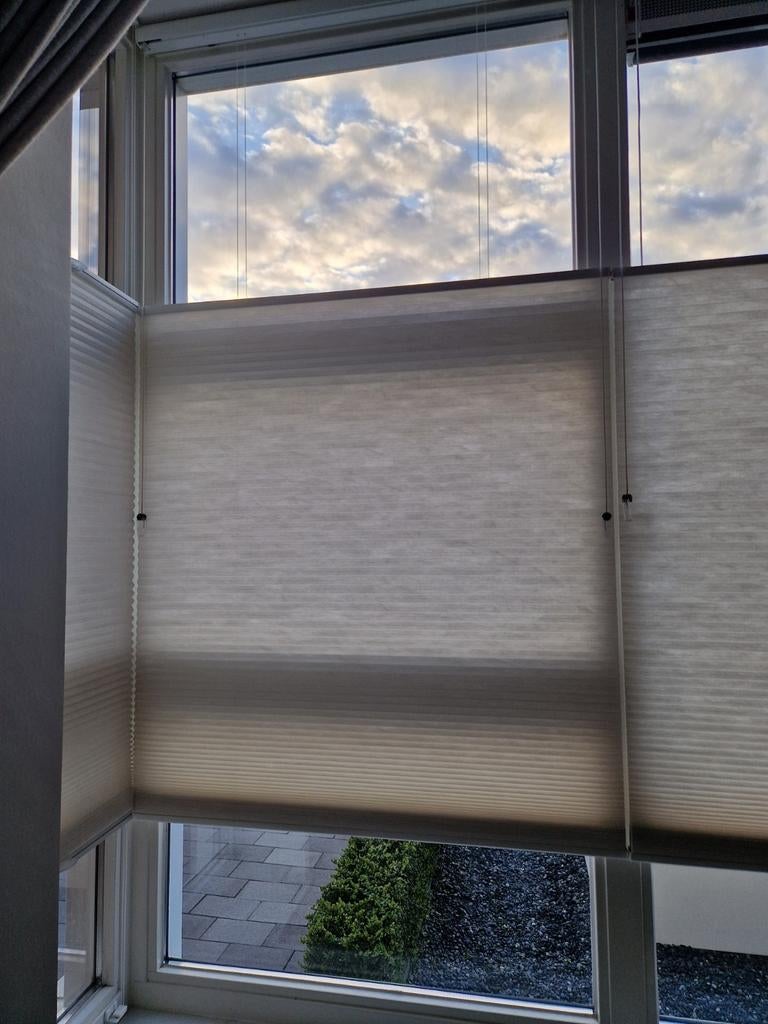 2x Top Down Bottom Up Duettes - 189x88cm - Push Pull, Huis en Inrichting, Stoffering | Gordijnen en Lamellen, Ophalen, Wit, 50 tot 100 cm