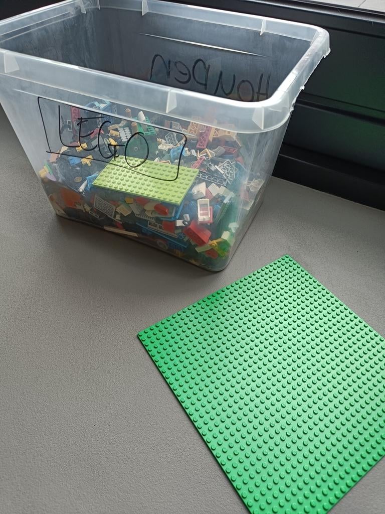 Krat vol lego, Kinderen en Baby's, Speelgoed | Duplo en Lego, Ophalen of Verzenden, Zo goed als nieuw, Losse stenen, Lego