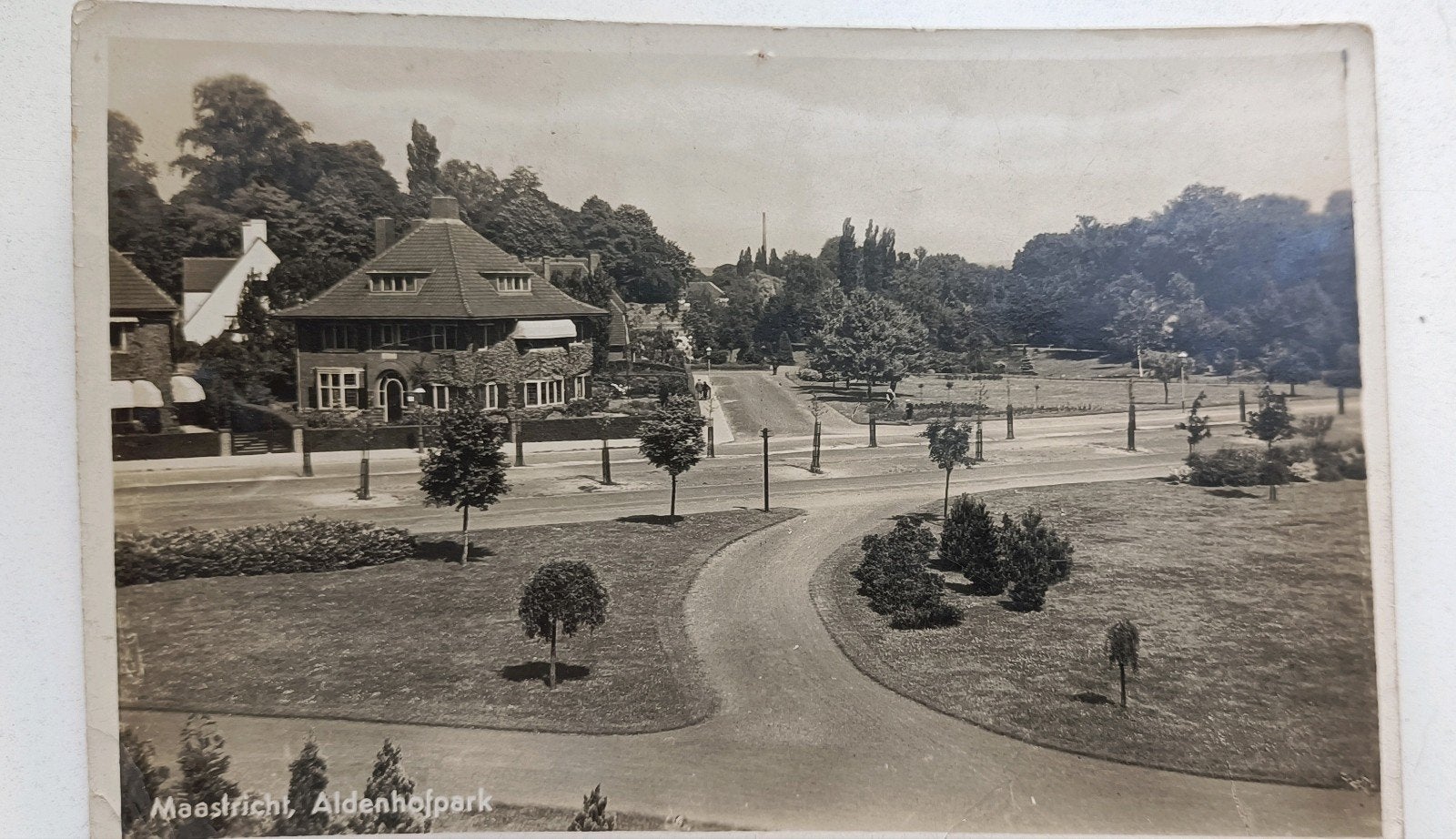 Maastricht. Aldenhofpark, Verzamelen, Ophalen of Verzenden, 1920 tot 1940, Gelopen, Limburg