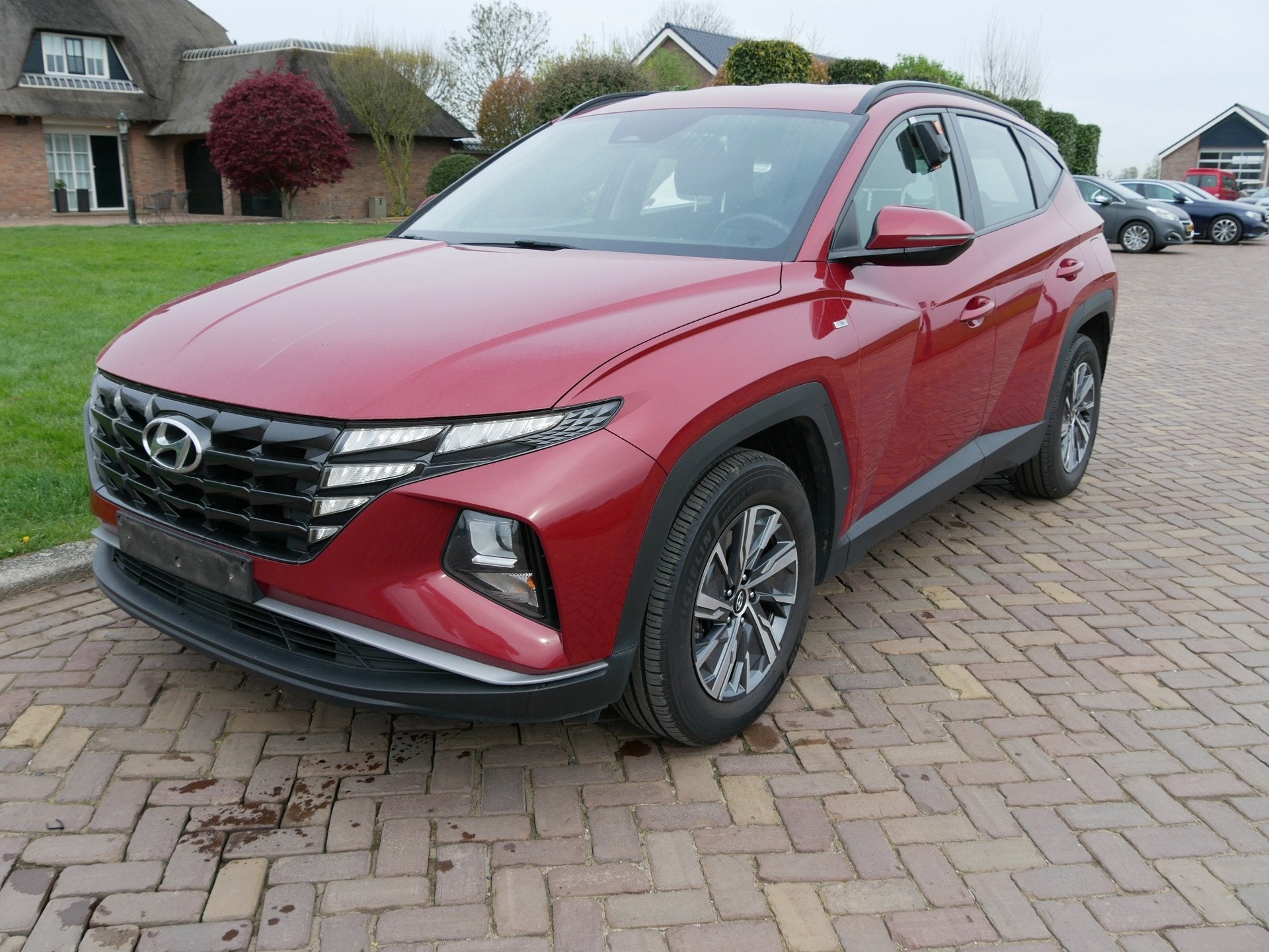 Hyundai Tucson 1.6 CRDi 48V MILD HYBRID BVA7 CLIMA NAVI * 12, Gebruikt, Zwart, 4 cilinders, Tucson