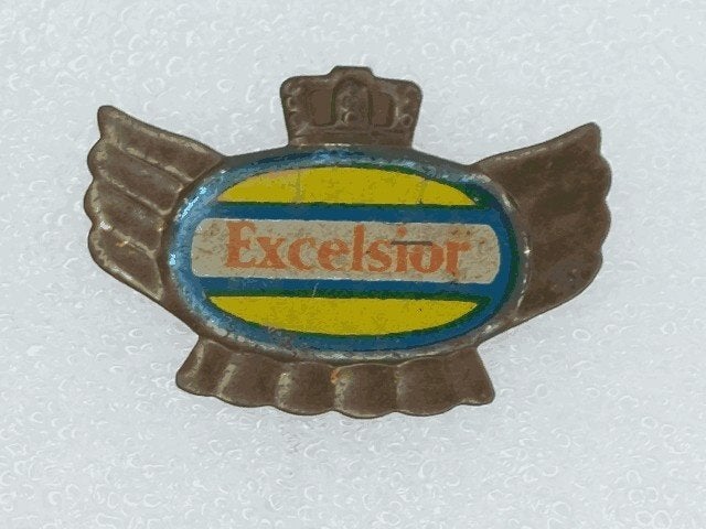 SP1691 Speldje Excelsior motor-cycle Great Britain, Ophalen of Verzenden, Gebruikt, Overige onderwerpen