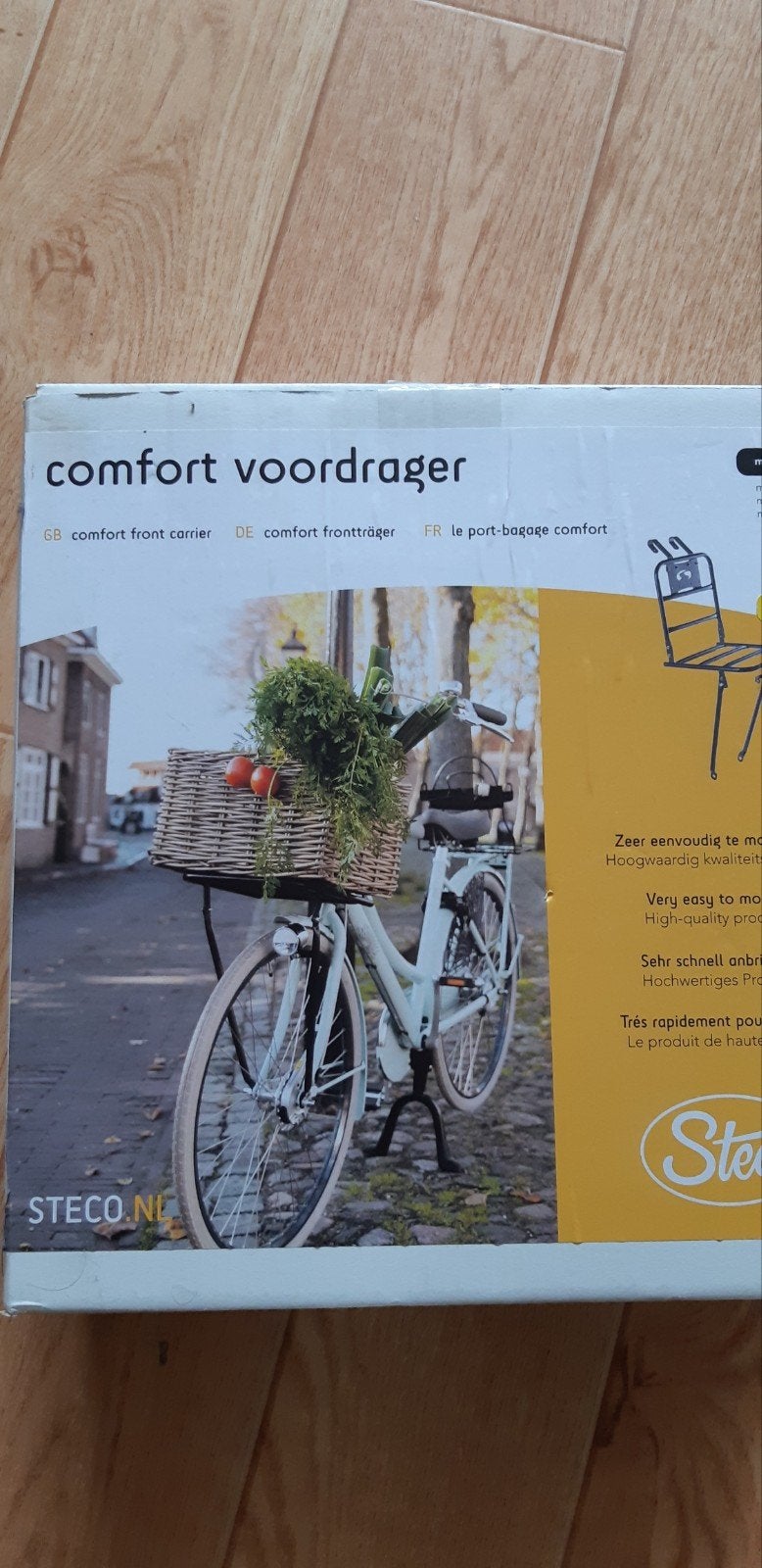 voorrek fiets, Ophalen, Nieuw