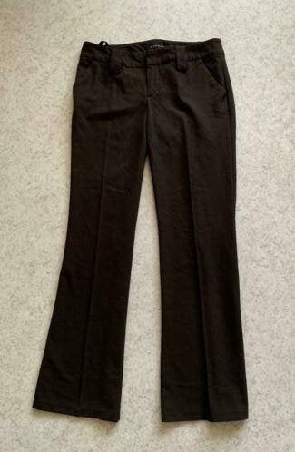 Donker bruine SUPERSTAR pantalon maat XS!, Bruin, Verzenden, Zo goed als nieuw, Maat 34 (XS) of kleiner