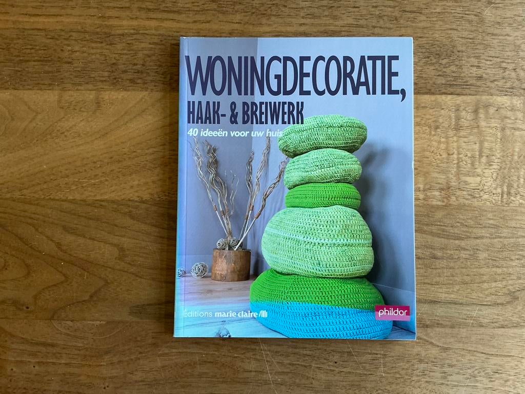 Woningdecoratie - Haken en breien - Phildar, Ophalen of Verzenden, Zo goed als nieuw, Breien en Haken