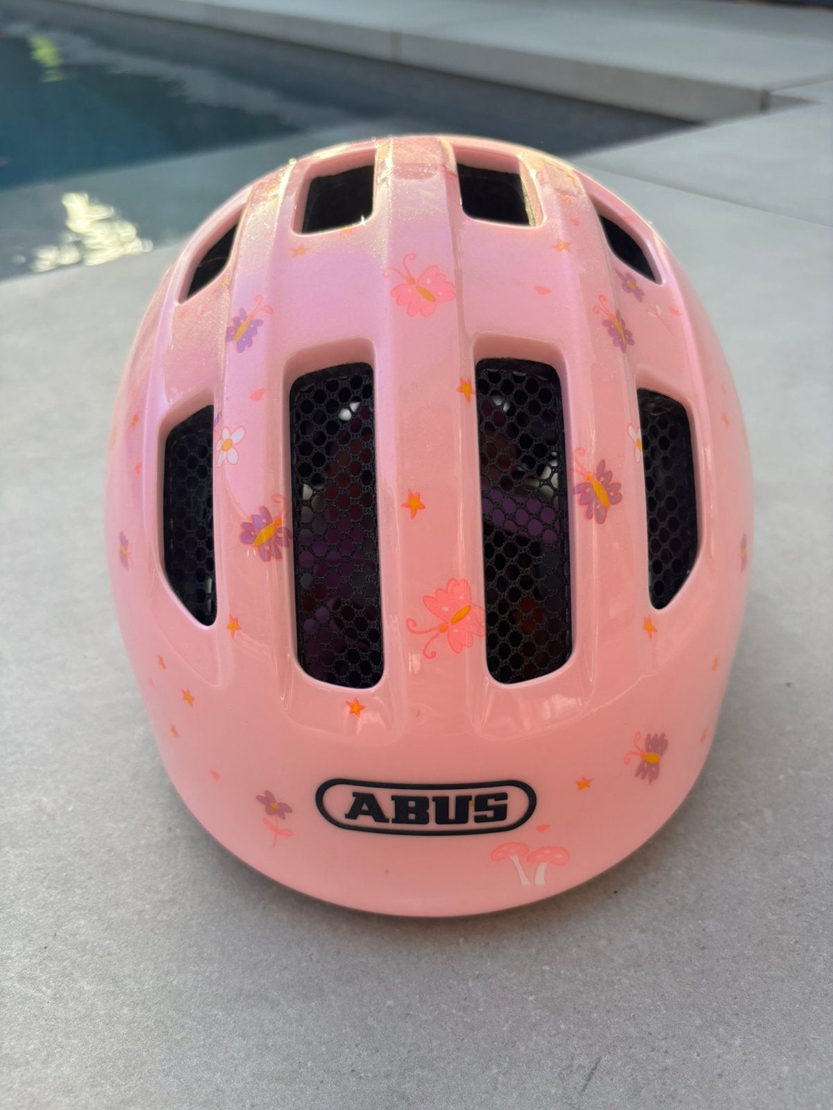 Abus Kinder fietshelm, Ophalen of Verzenden, Zo goed als nieuw, XS