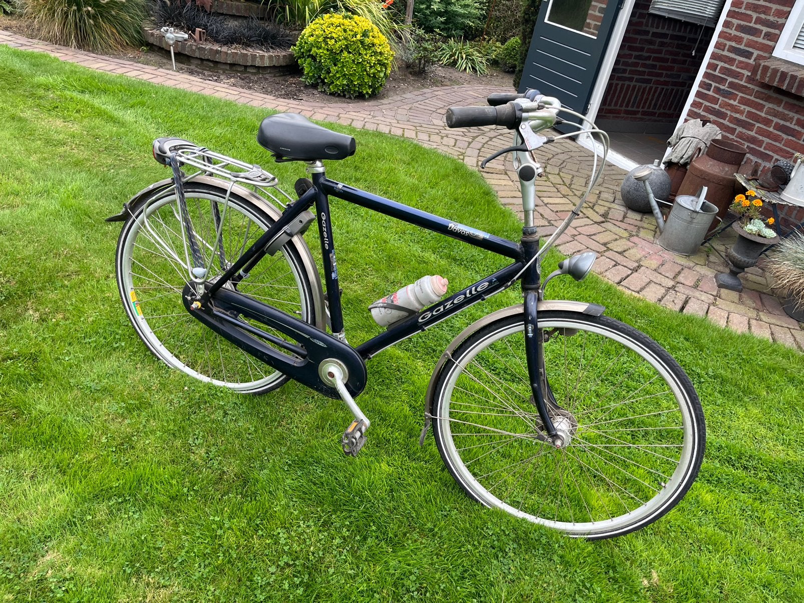 Gazelle davos heren fiets met 7 versnellingen, Ophalen, Versnellingen, Zo goed als nieuw, Gazelle