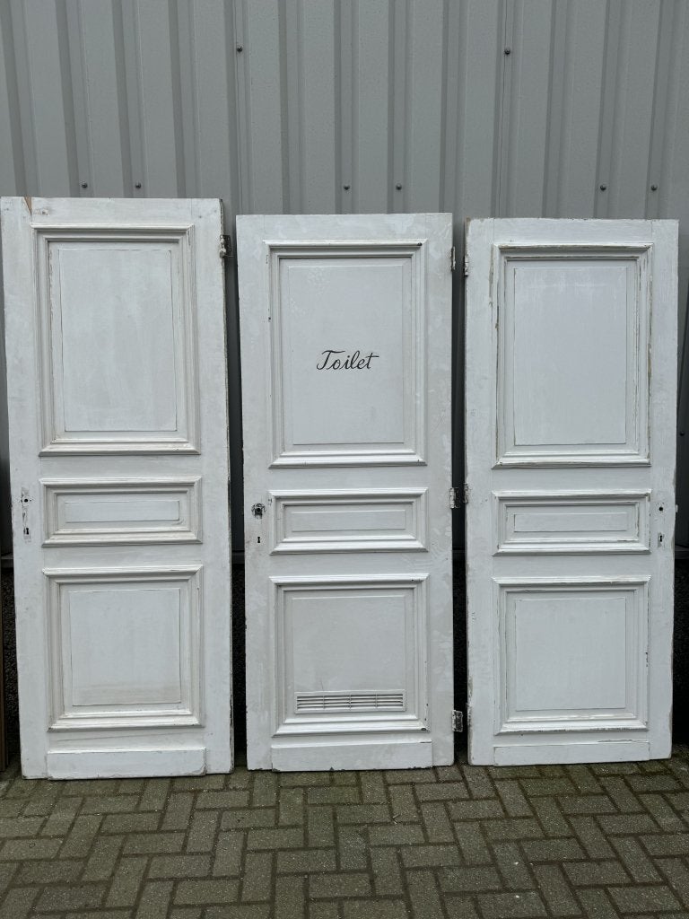 5 antieke paneeldeuren uit 1910, La belle porte, Jurgen.hoogenboezem@gmail.com, 215 cm of meer, Binnendeur