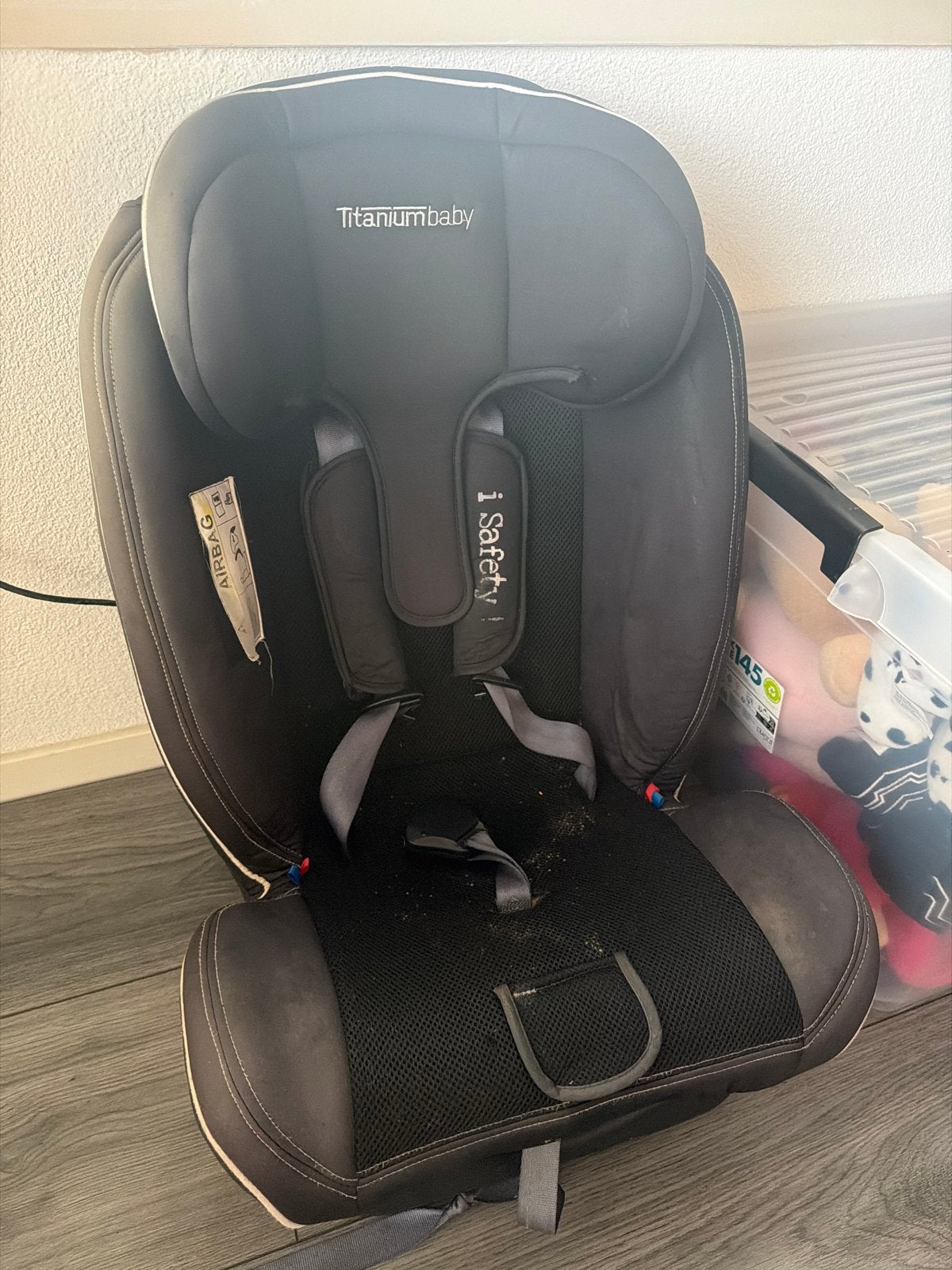 Titaniumbaby i Safety Kinderstoel, Verstelbare rugleuning, 9 t/m 36 kg, Ophalen, Overige merken
