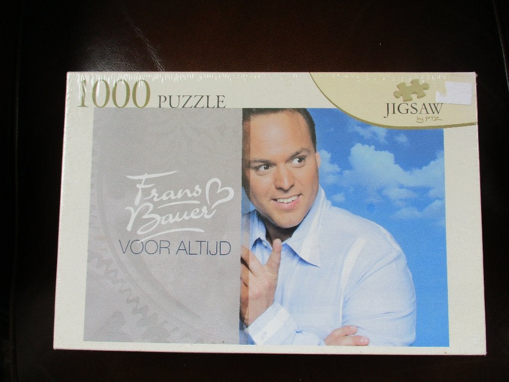 legpuzzel Frans Bauer -voor altijd- nieuw 1000 stukjes, Ophalen of Verzenden, 500 t/m 1500 stukjes, Nieuw, Legpuzzel