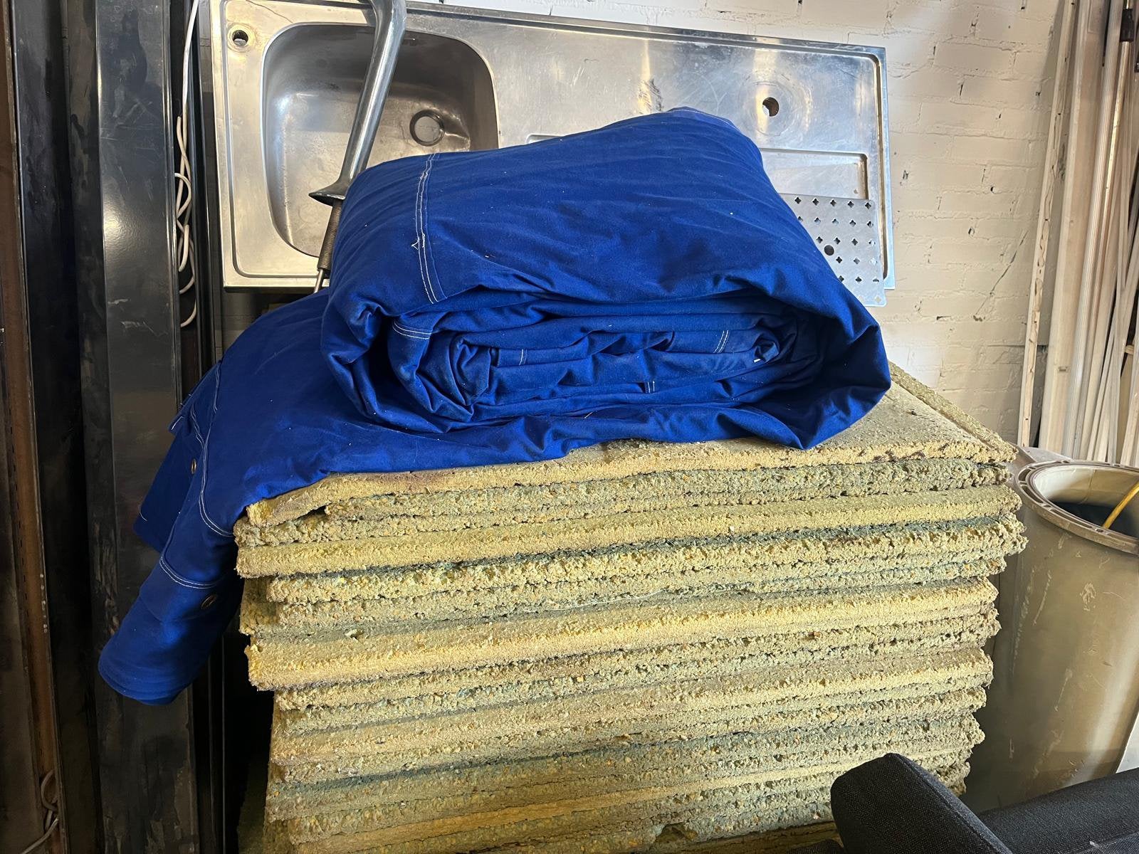 Boks of sport mat, Ophalen, Gebruikt