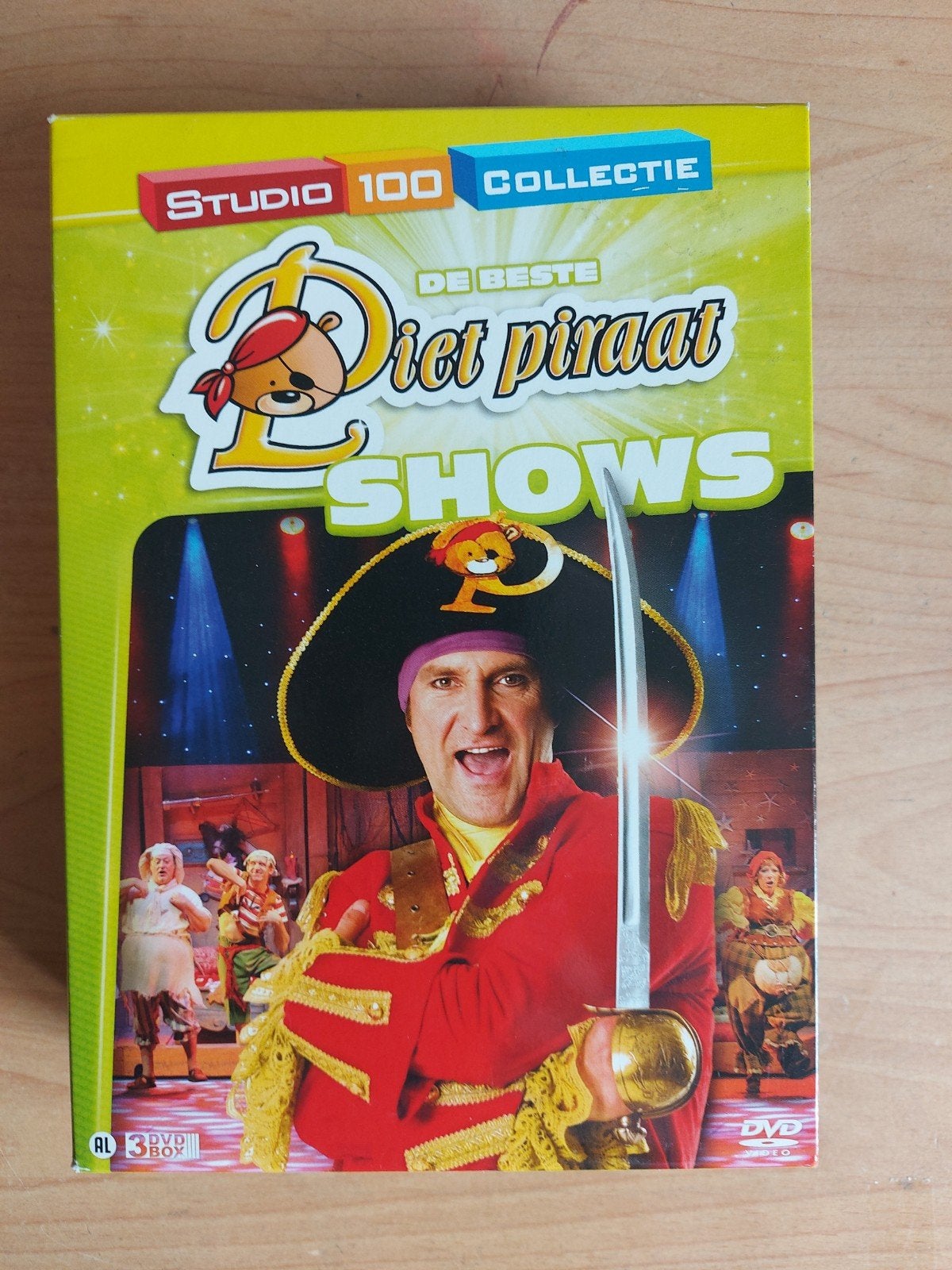 De Beste Piet Piraat Shows - Studio 100 3-DVD Box, Alle leeftijden, Ophalen of Verzenden, Zo goed als nieuw