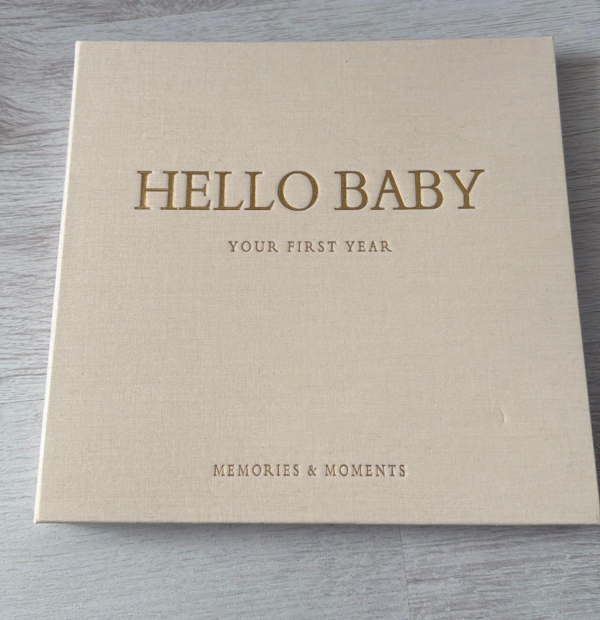 Baby first year book, Ophalen of Verzenden, Nieuw, 0 tot 6 maanden