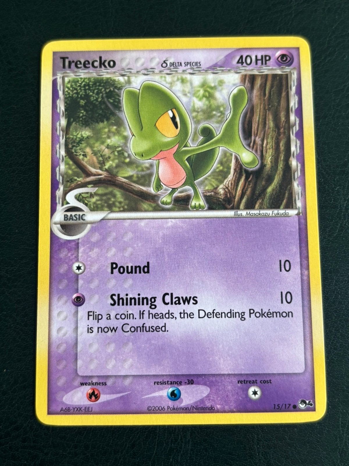 Treecko δ Delta Species (POP4 15), Ophalen of Verzenden, Zo goed als nieuw
