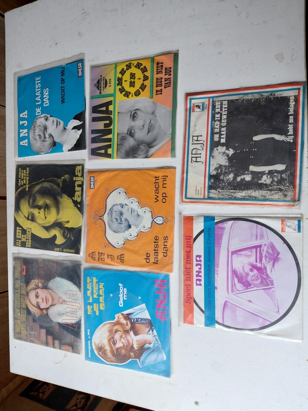 Anja Singles Collectie - Diverse Jaren en Genres, 7 inch, Single, Ophalen of Verzenden, 1960 - 1969