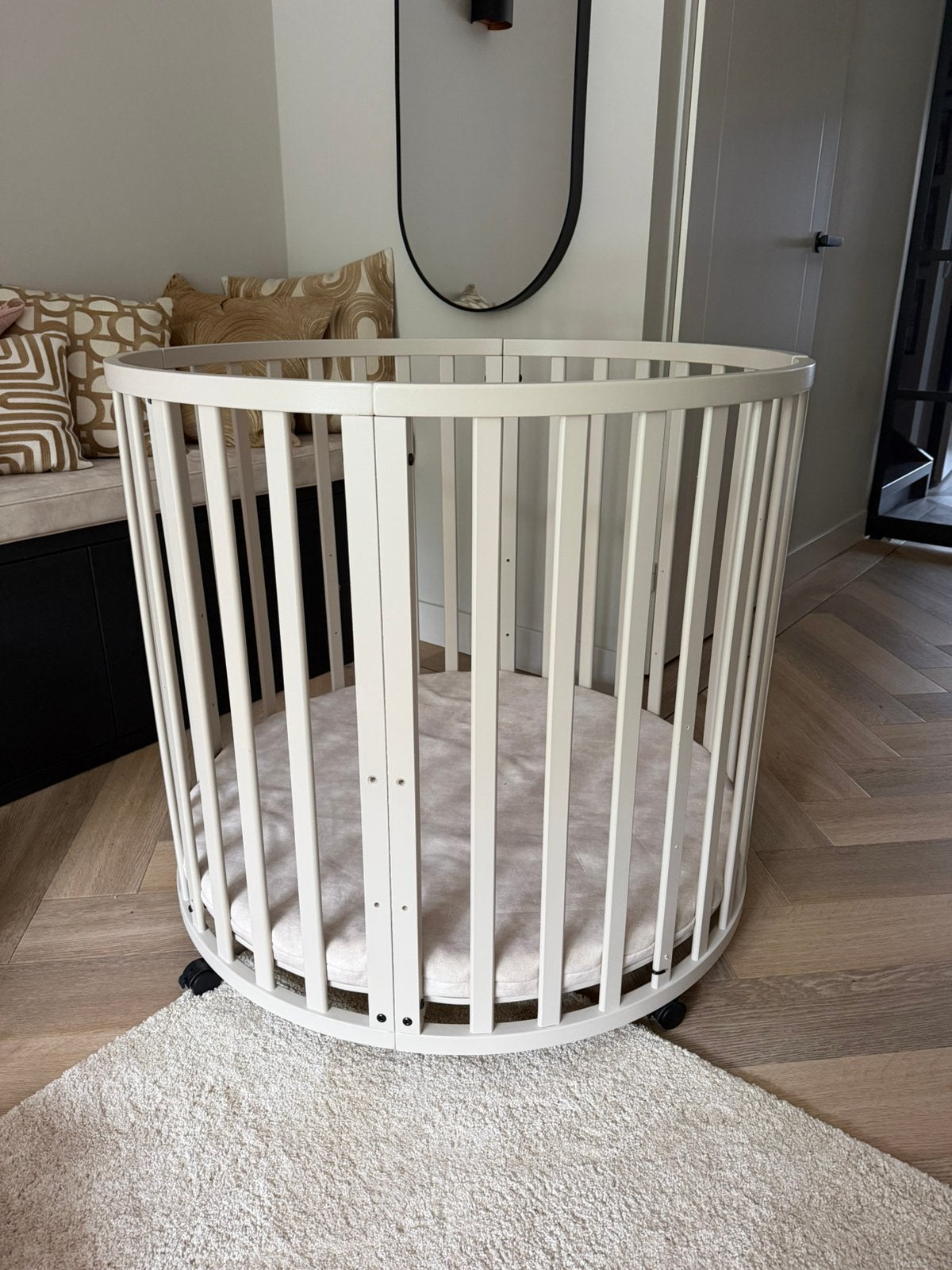 Puck box oatmeal 90 cm, Kinderen en Baby's, Boxen, Ophalen, Zo goed als nieuw