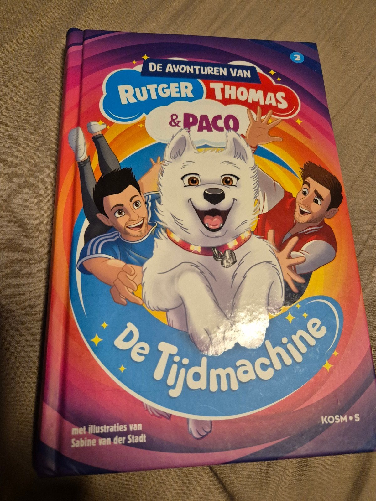 De Avonturen van Rutger, Thomas & Paco: De Tijdmachine, Ophalen of Verzenden, Zo goed als nieuw, Rutger Vink, Thomas van Grinsven