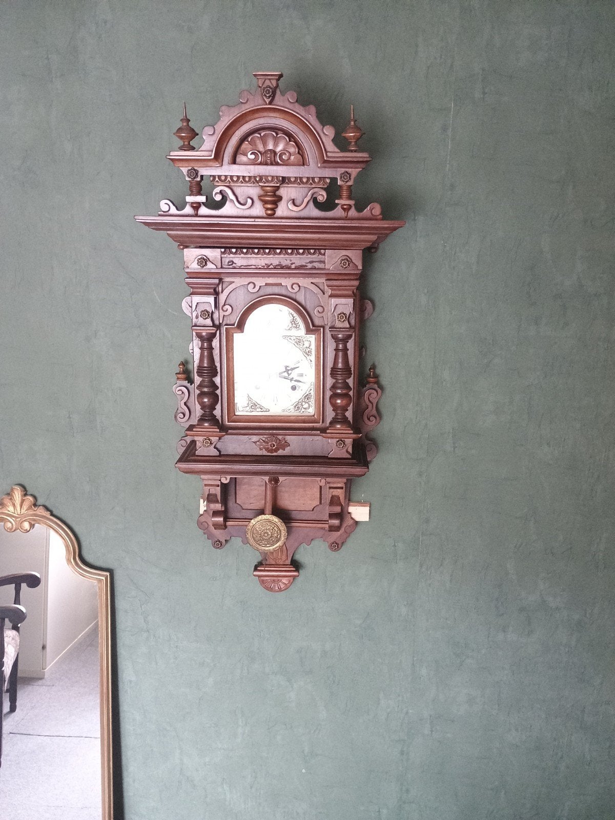 tempus Fugit klok, Ophalen