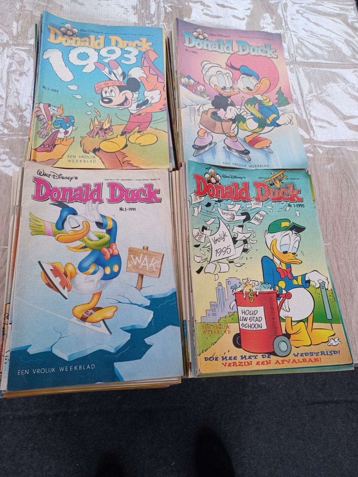 donald duck jaargangen, Complete serie of reeks, Ophalen of Verzenden, Zo goed als nieuw