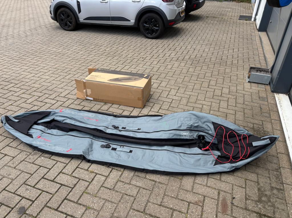 Nieuwe ultimate discovery 1 kayak / kano / visboot, Ophalen of Verzenden, Opblaasbaar, Nieuw