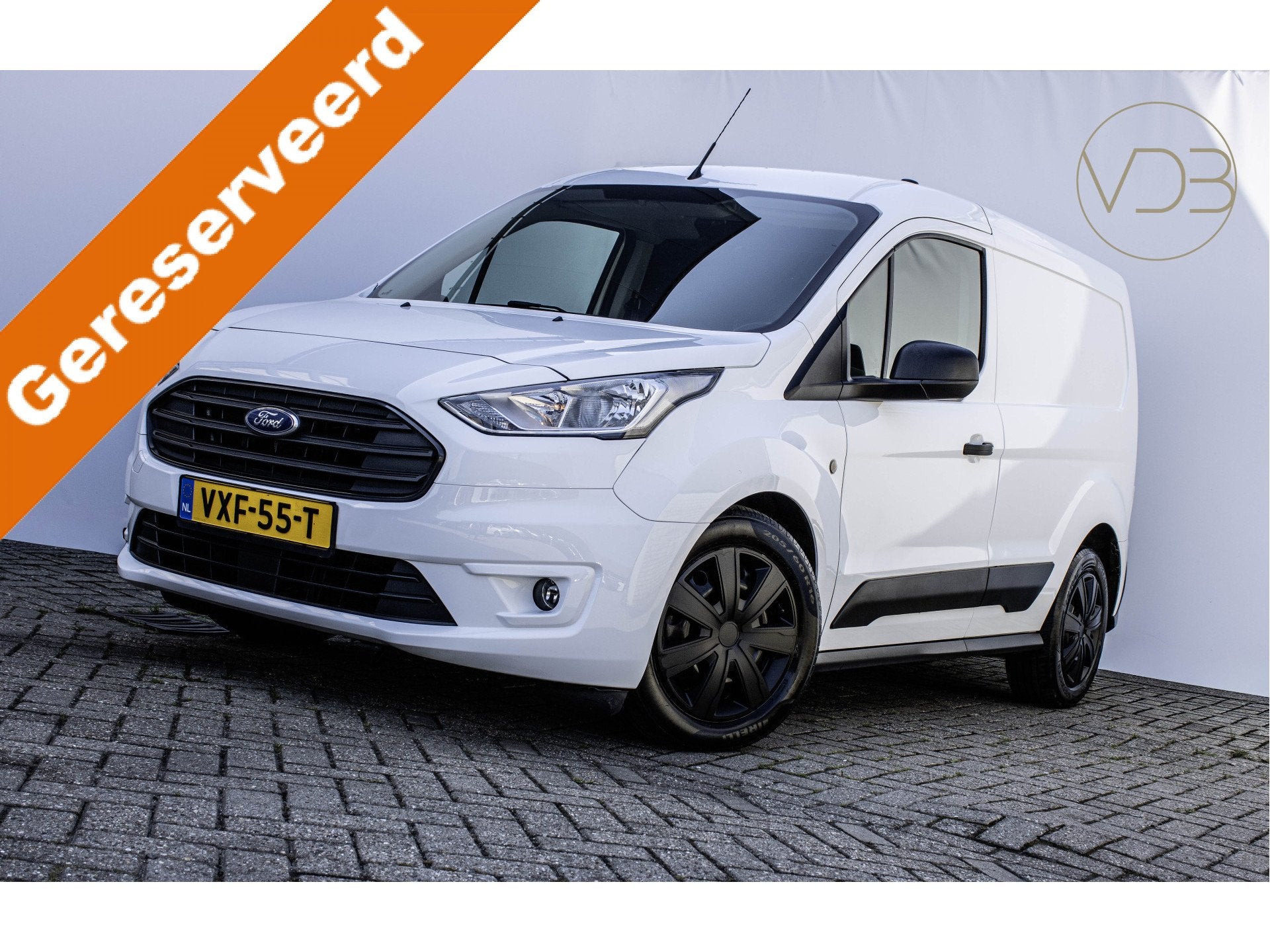 Ford Transit Connect 1.5 AUTOMAAT 101pk L1 Trend Airco MARGE, Auto's, Gebruikt, 4 cilinders, Wit, Bedrijf