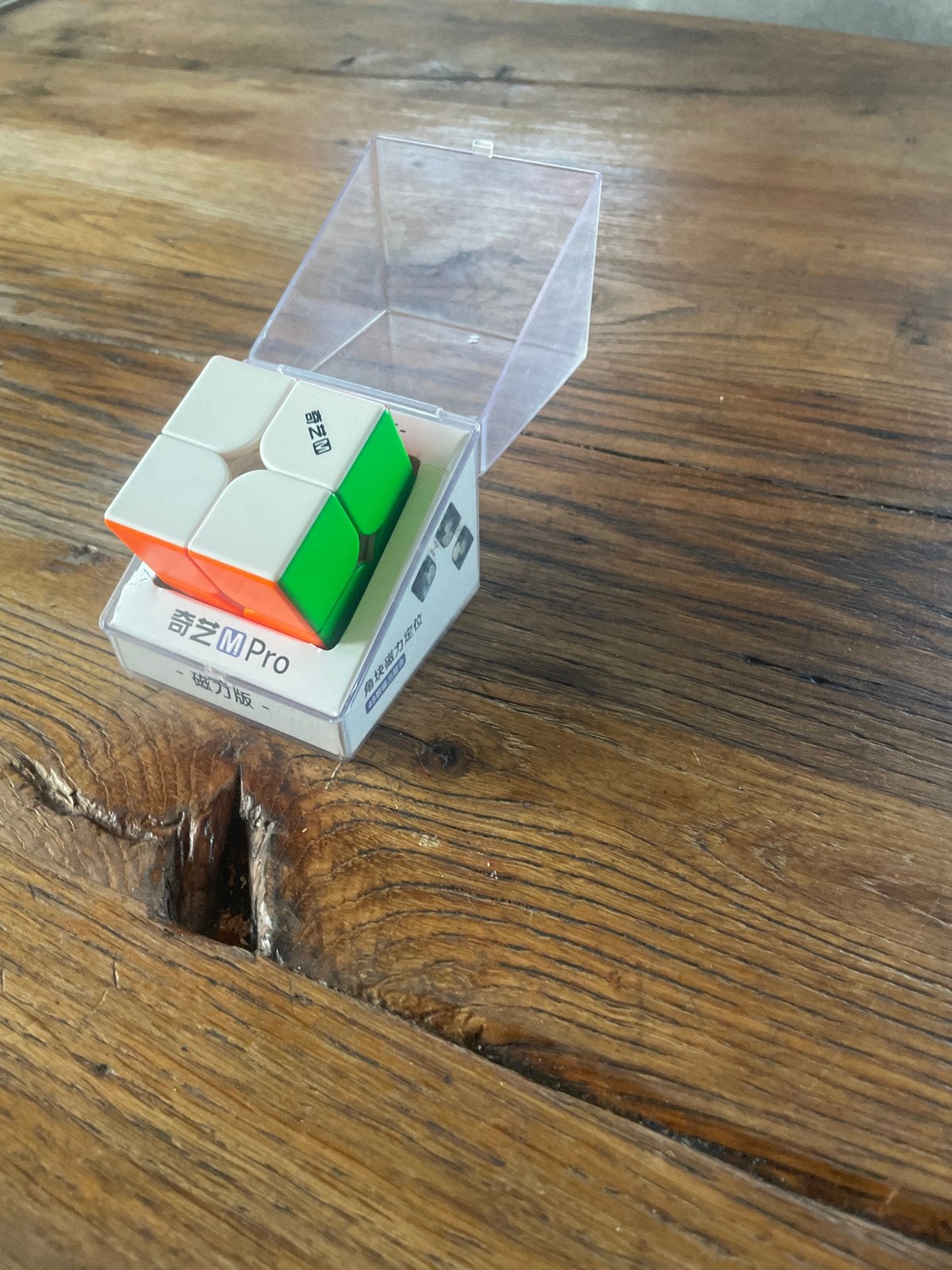 Qiyi M Pro 2x2 Speedcube - Zo goed als nieuw, Ophalen of Verzenden, Zo goed als nieuw