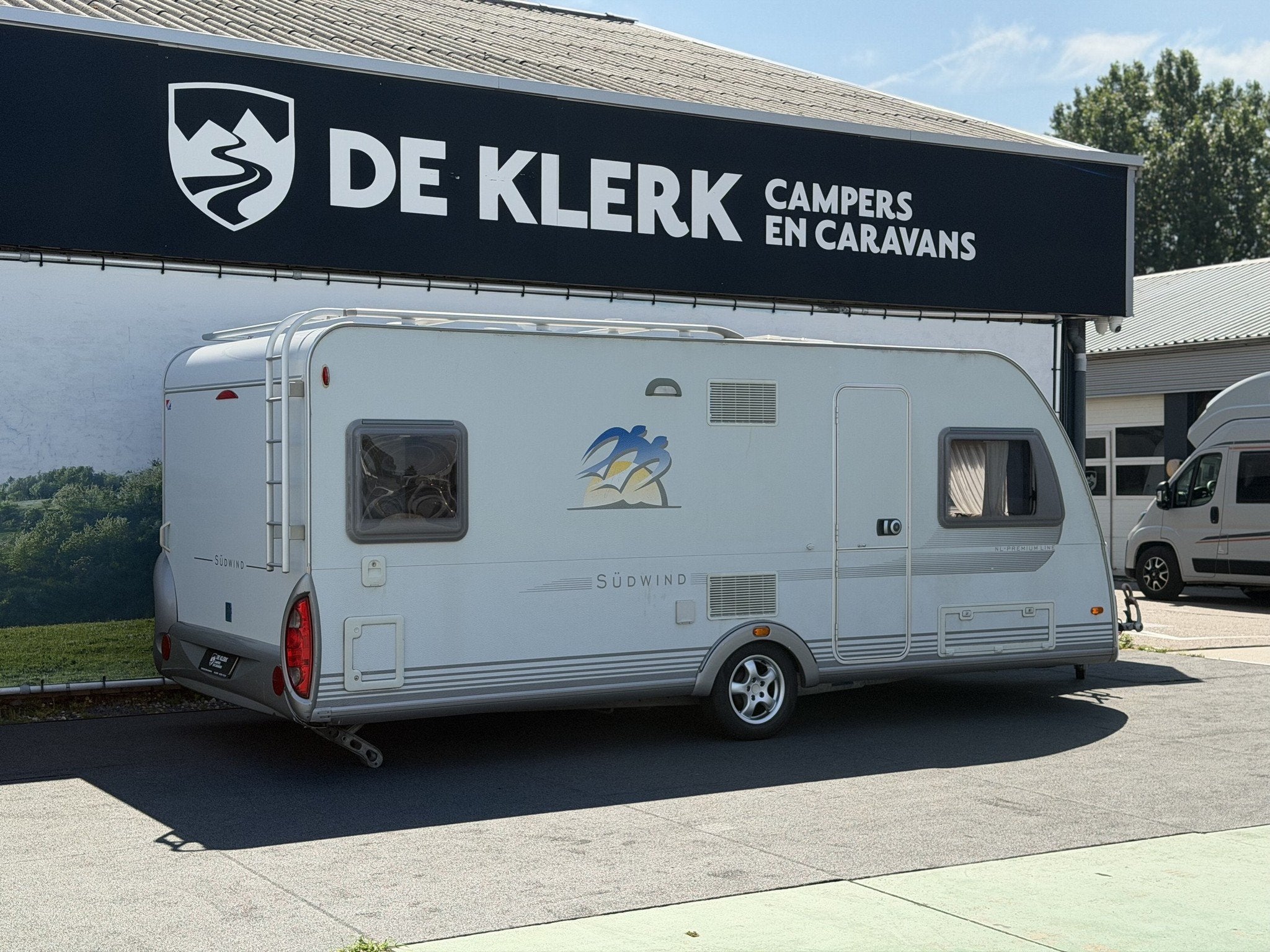 Knaus SUDWIND 550 UF 2.5 (bj 2007), 7 tot 8 meter, Bedrijf, Info@deklerkcaravans.nl, Knaus