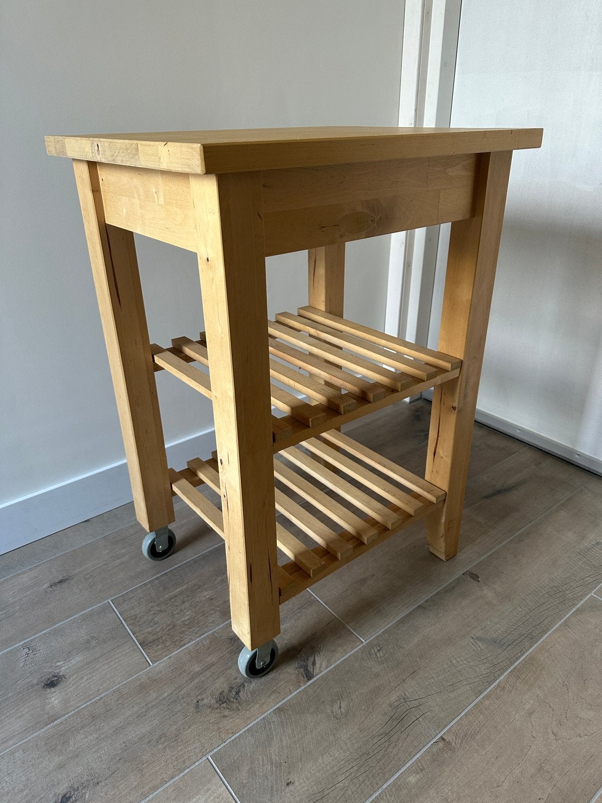 Ikea roltafel, Ophalen, Gebruikt, 50 tot 100 cm, Vierkant