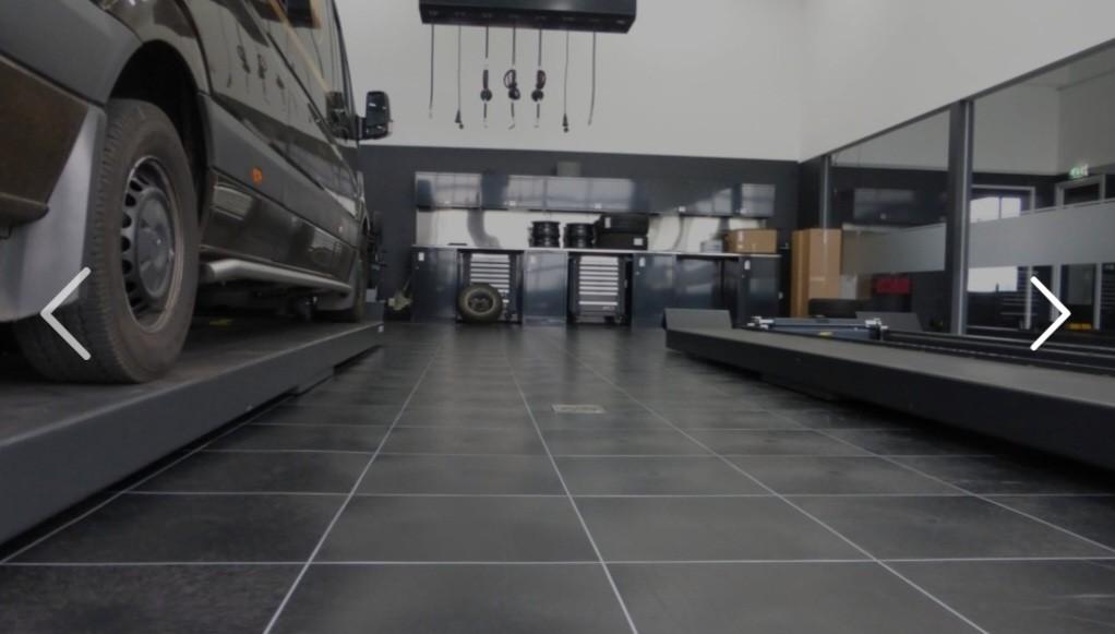 Veka Original tegelvloersysteem 40m². Tegels Rubber, Ophalen, 40 tot 60 cm, Zo goed als nieuw, 10 m² of meer