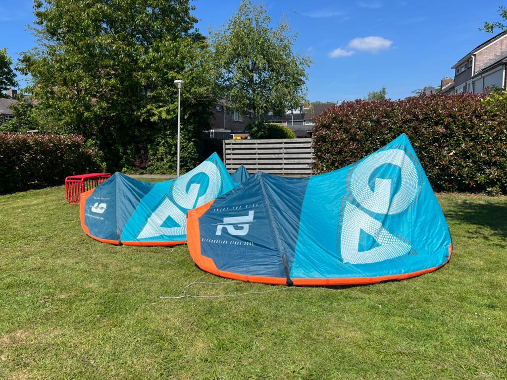 Gaastra spark 12m en 9m in goede staat, Watersport en Boten, Ophalen, Gebruikt, Kitesurf-set, Geen board