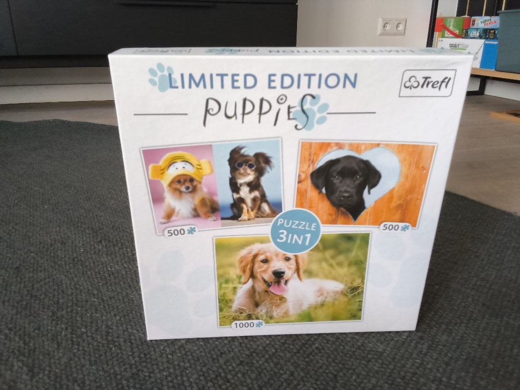 Puzzel puppy's 5+, Vijf spelers of meer, Ophalen, Gebruikt, Trefl