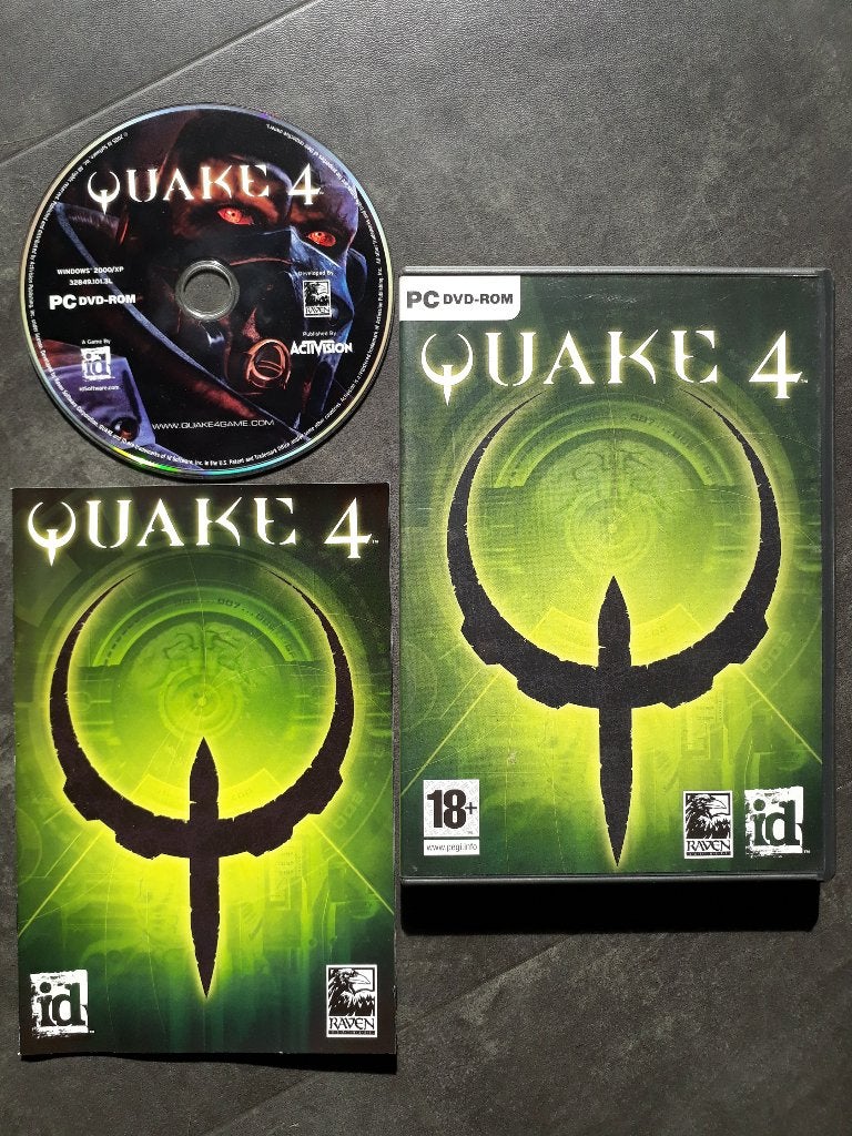 PC Game - Quake 4 - FPS Shooter, Spelcomputers en Games, Shooter, 1 speler, Ophalen of Verzenden, Zo goed als nieuw