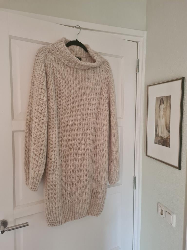 Claudia Strater alpaca wol trui jurkje, maat 46, Beige, Maat 46/48 (XL) of groter, Ophalen of Verzenden, Zo goed als nieuw