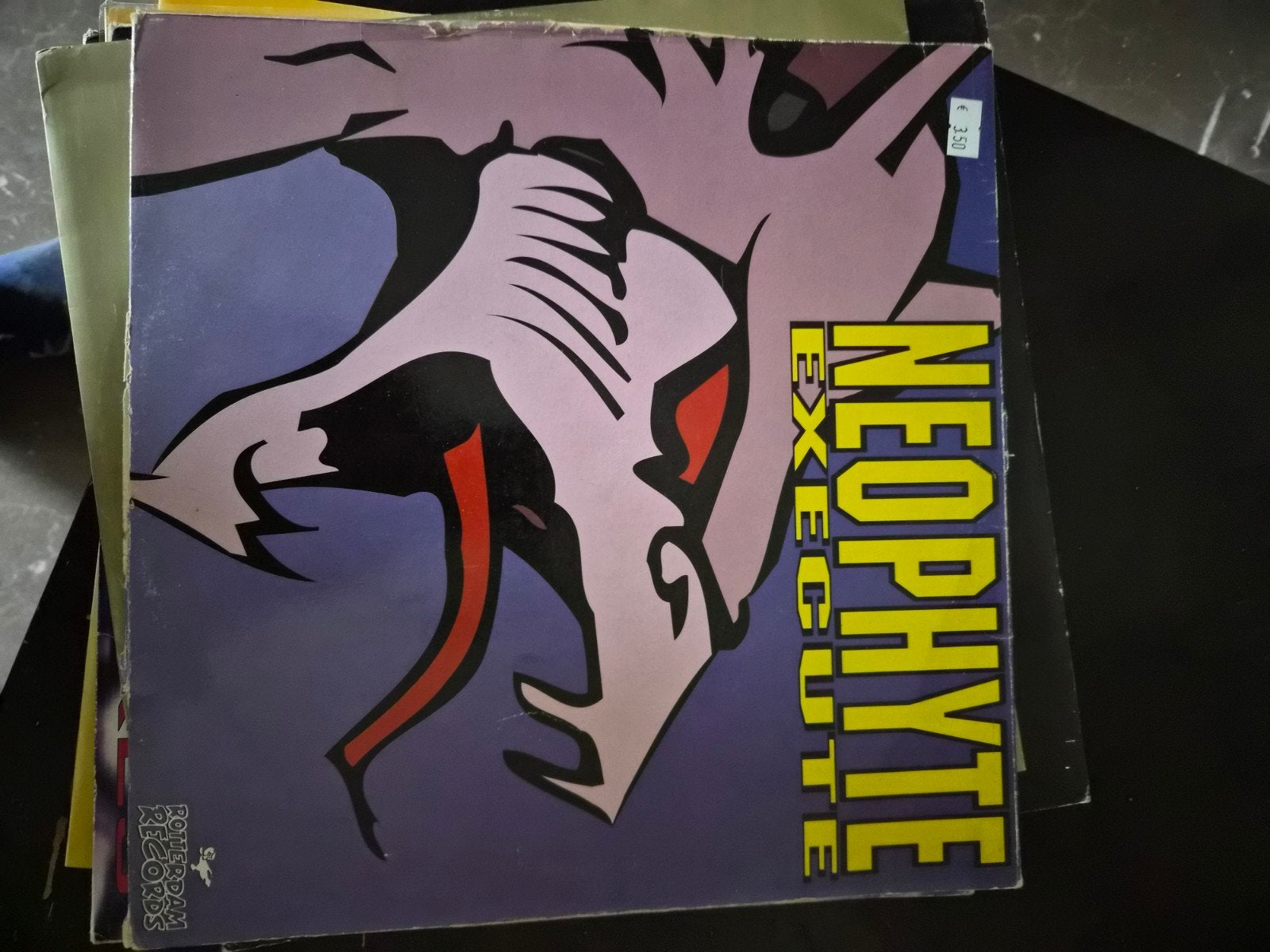 hardcore lp Neophyte execute cover beschadigd vinyl goed!, Ophalen of Verzenden, Gebruikt, 12 inch