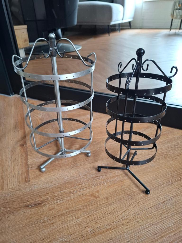 Set van 2 sieradenhouders / oorbellen displays, Ophalen of Verzenden, Zo goed als nieuw