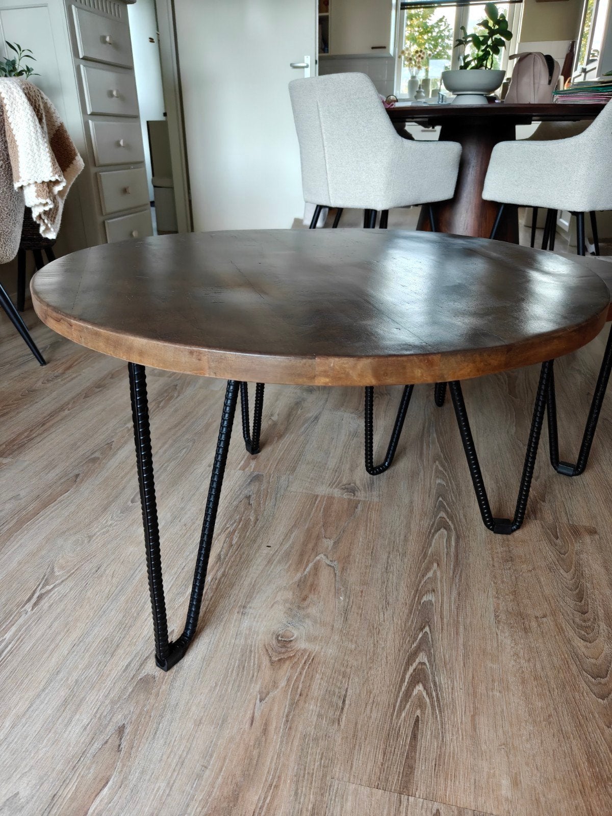 2  salontafels, Ophalen, 50 tot 100 cm, Rond, Tot twee personen